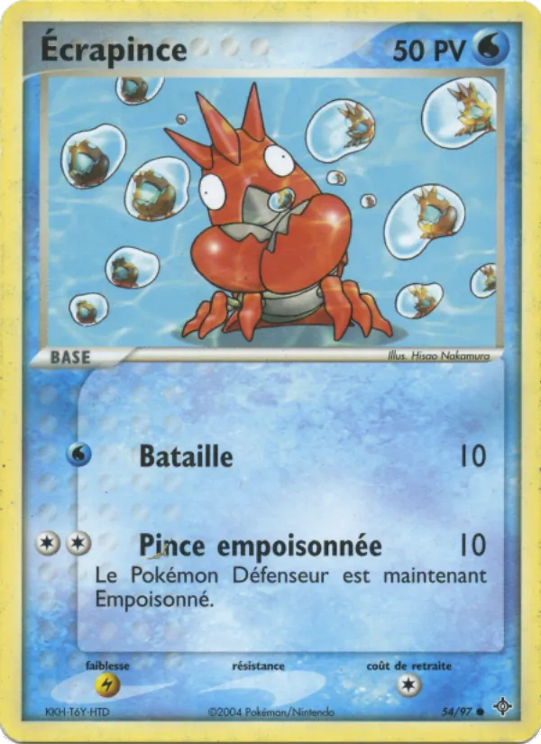 Écrapince EX Dragon 54/97