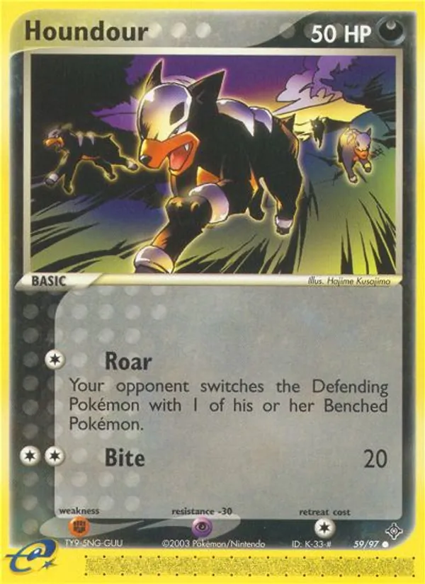 Houndour Dragon 59/97