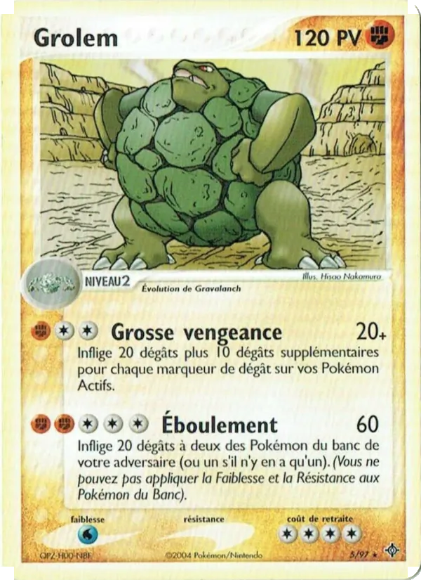 Grolem EX Dragon 5/97