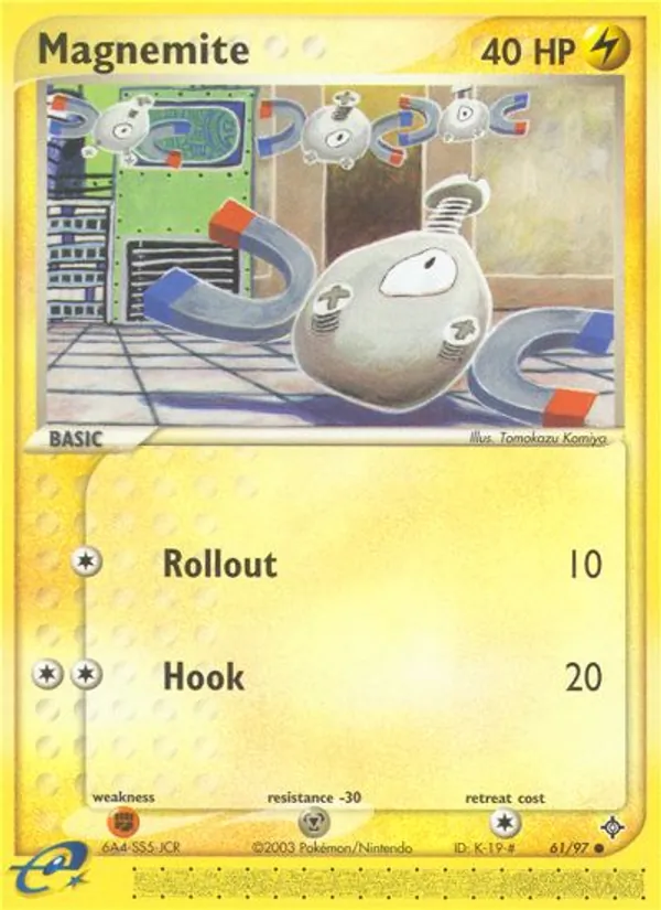Magnemite EX Drago 61/97