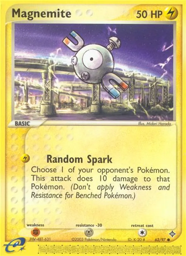 Magnemite Dragon 62/97