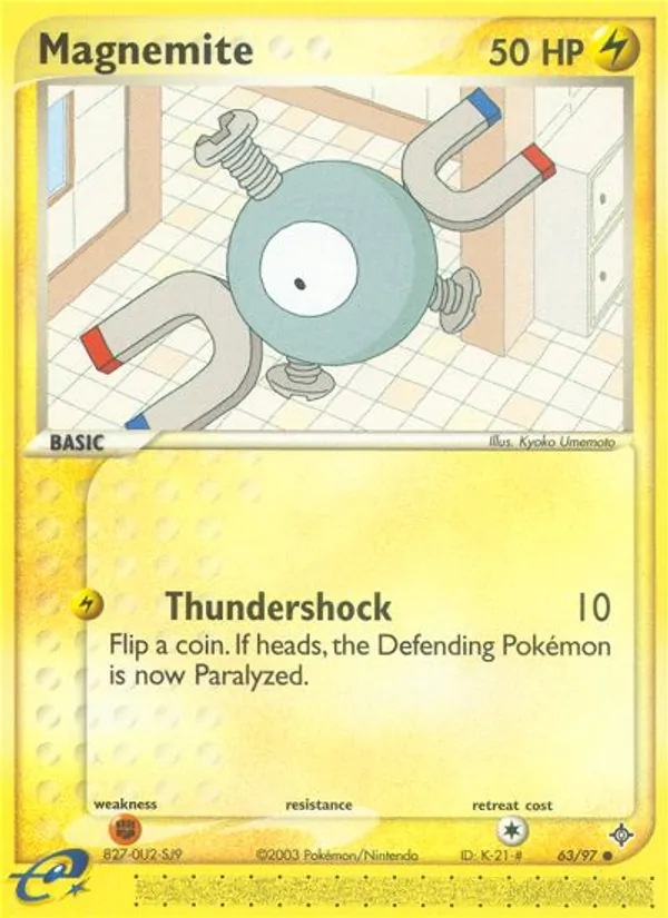 Magnemite EX Drago 63/97