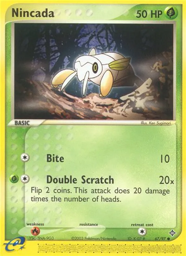 Nincada Dragon 67/97