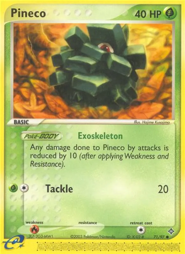 Pineco Dragon 71/97