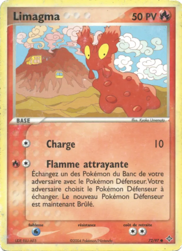 Limagma EX Dragon 72/97
