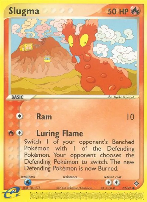 Slugma Dragon 72/97