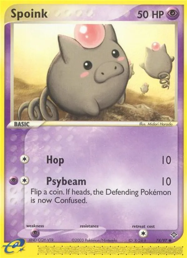 Spoink Dragon 74/97