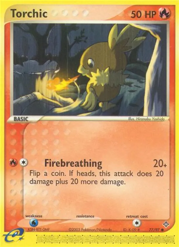 Torchic EX Drago 77/97