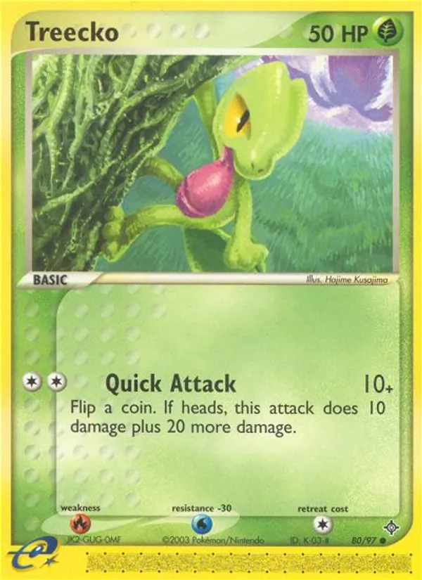 Geckarbor EX Drache 80/97