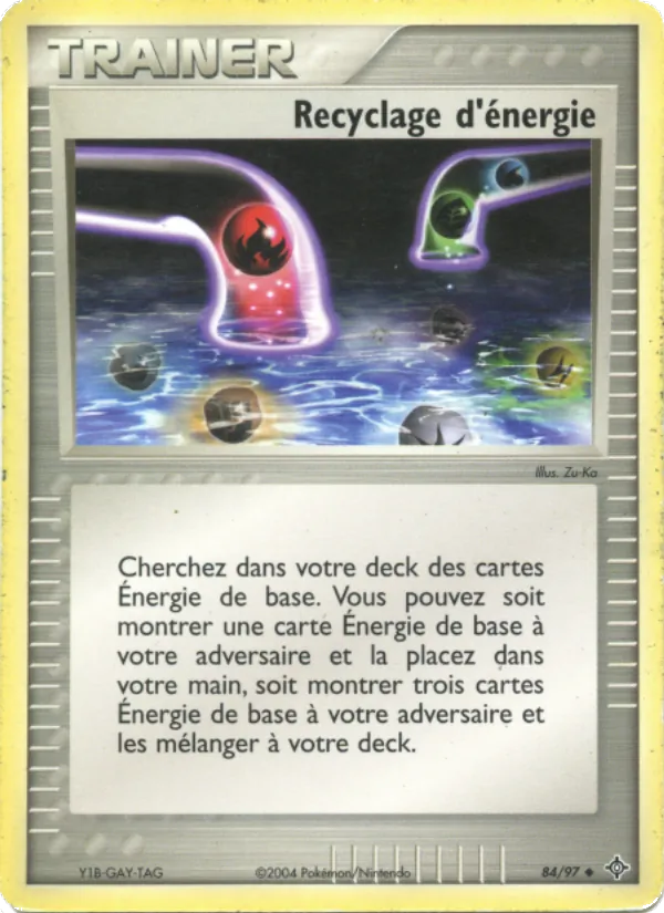Recyclage d'énergie EX Dragon 84/97