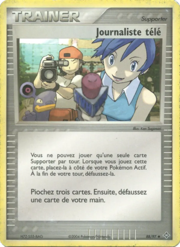 Journaliste télé EX Dragon 88/97