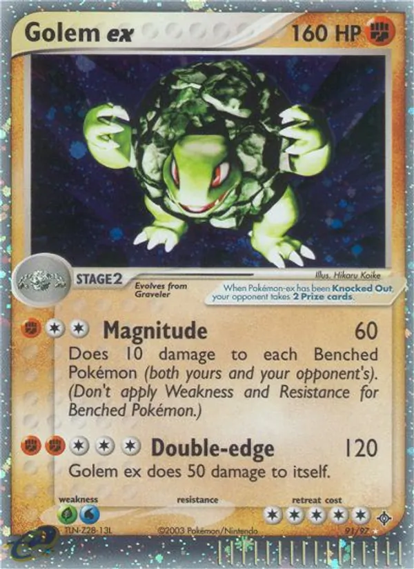 Golem ex Dragon 91/97