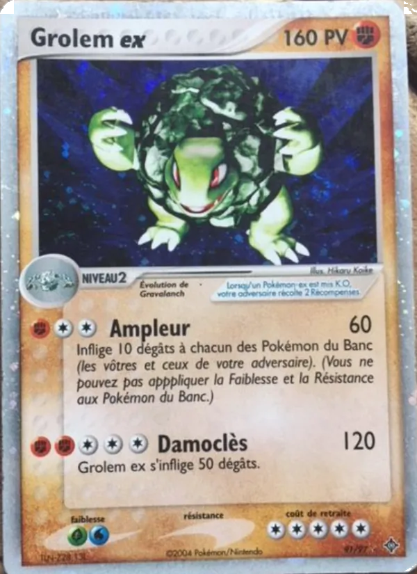Grolem ex EX Dragon 91/97