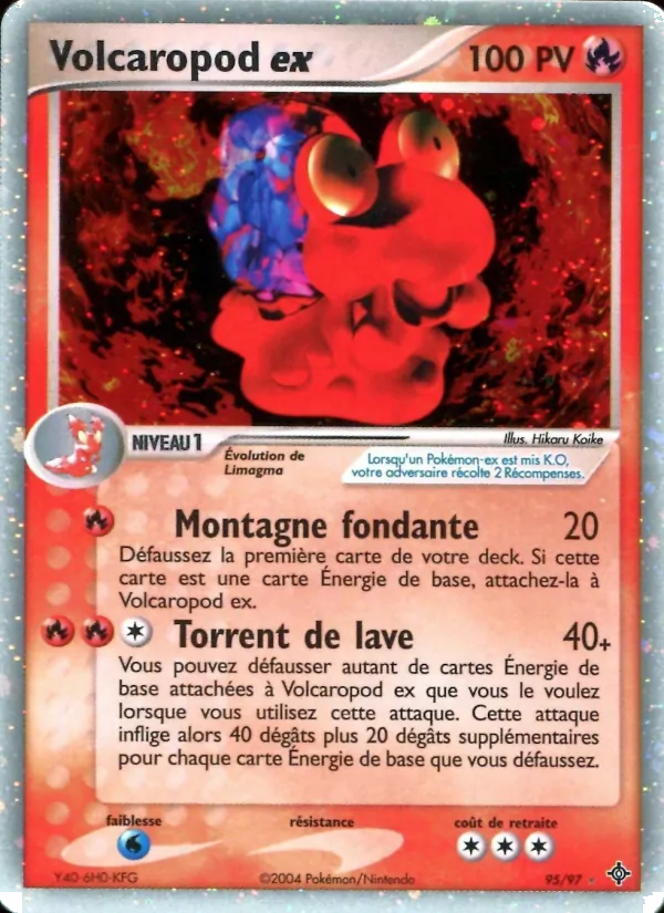 Volcaropod ex EX Dragon 95/97