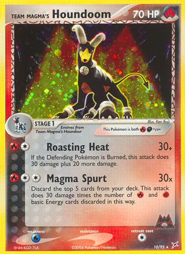 Team Magma's Houndoom Team Magma vs Team Aqua 10/95