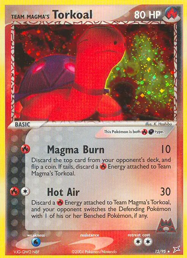 Team Magmas Qurtel EX Team Magma vs Team Aqua 12/95