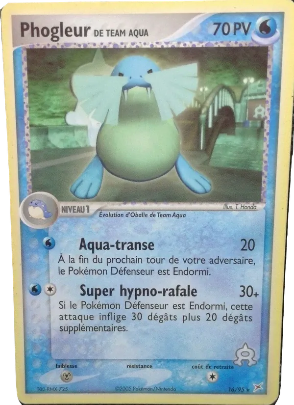 Phogleur de Team Aqua EX Team Magma vs Team Aqua 16/95
