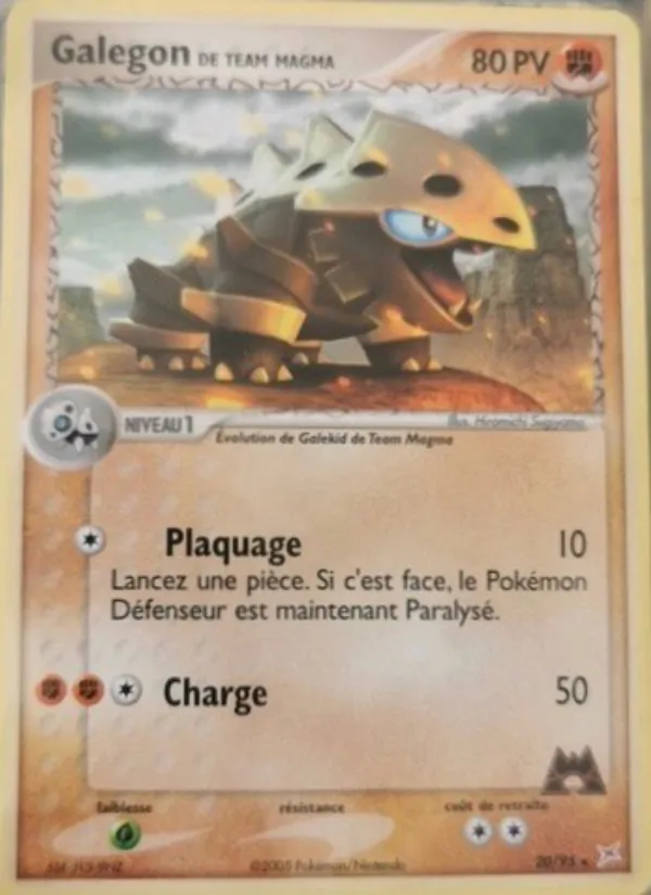 Galegon de Team Magma EX Team Magma vs Team Aqua 20/95