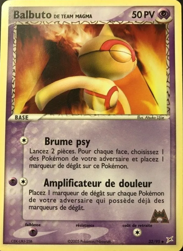 Balbuto de Team Magma EX Team Magma vs Team Aqua 32/95