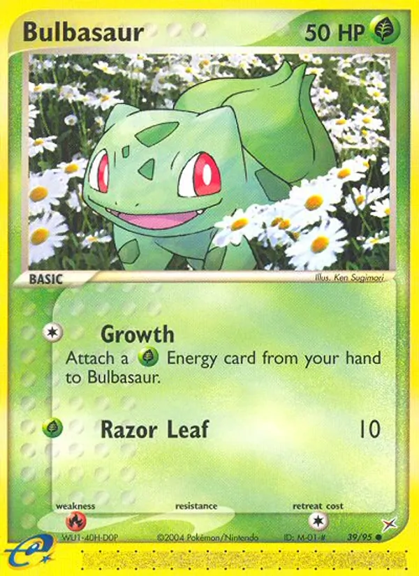 Bulbasaur Team Magma vs Team Aqua 39/95