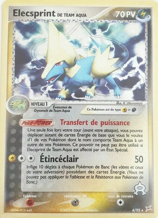 Elecsprint de Team Aqua EX Team Magma vs Team Aqua 4/95