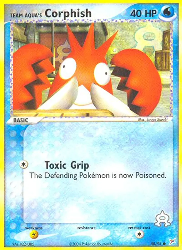 Team Aqua's Corphish Team Magma vs Team Aqua 50/95