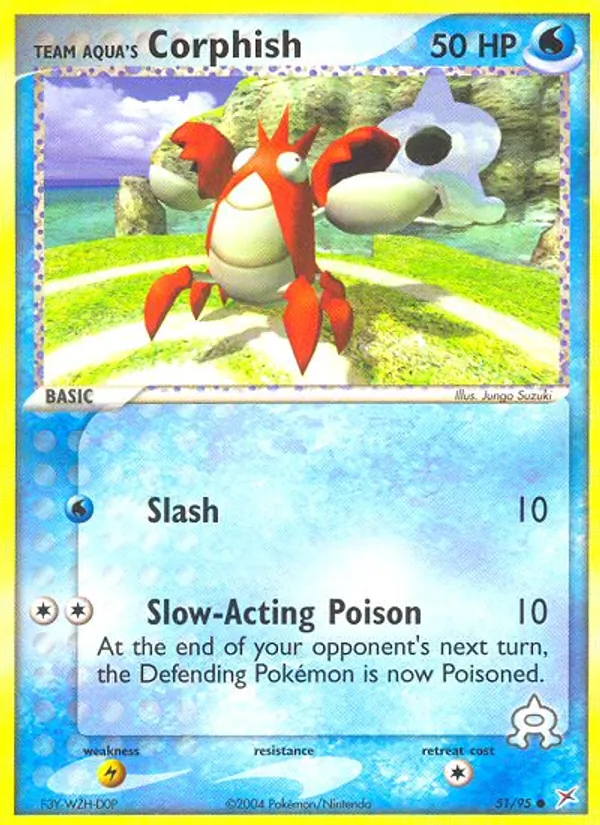 Team Aqua's Corphish Team Magma vs Team Aqua 51/95