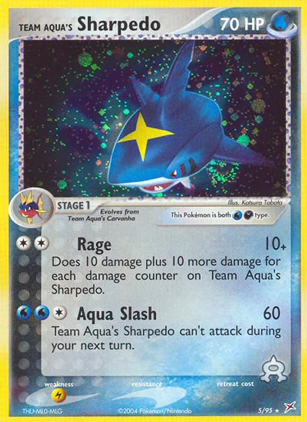 Team Aqua's Sharpedo Team Magma vs Team Aqua 5/95