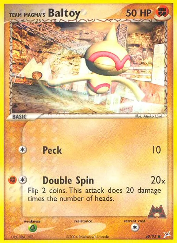 Team Magma's Baltoy Team Magma vs Team Aqua 60/95