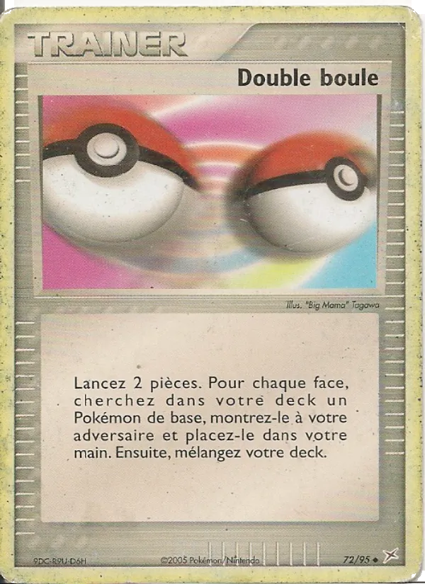 Double boule EX Team Magma vs Team Aqua 72/95