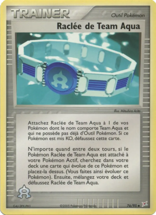 Raclée de Team Aqua EX Team Magma vs Team Aqua 76/95