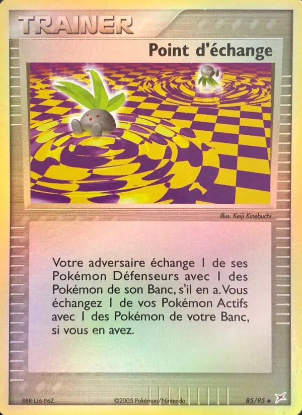 Point d'échange EX Team Magma vs Team Aqua 85/95