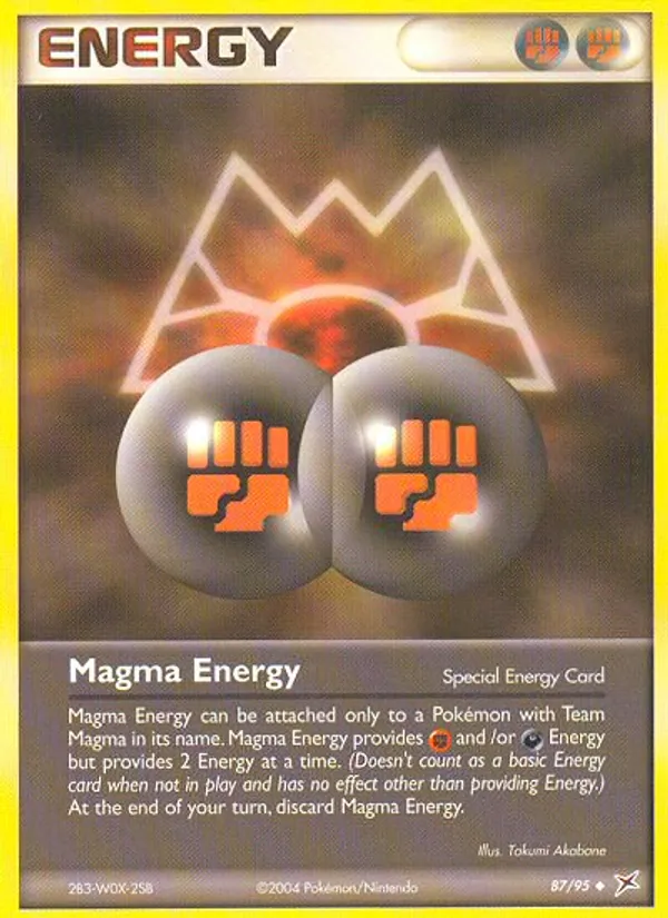 Magma-Energie EX Team Magma vs Team Aqua 87/95
