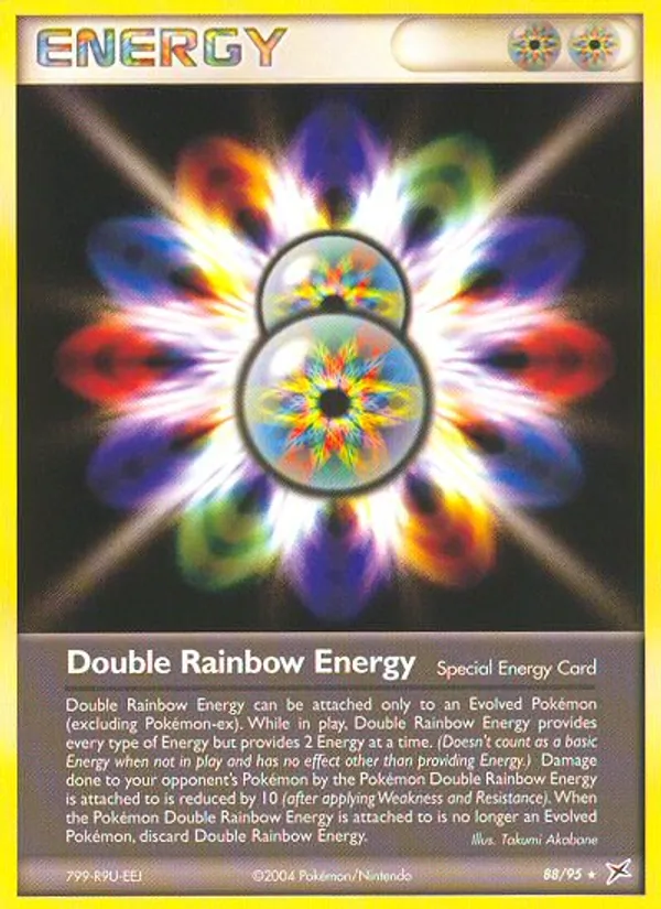 Double Rainbow Energy Team Magma vs Team Aqua 88/95