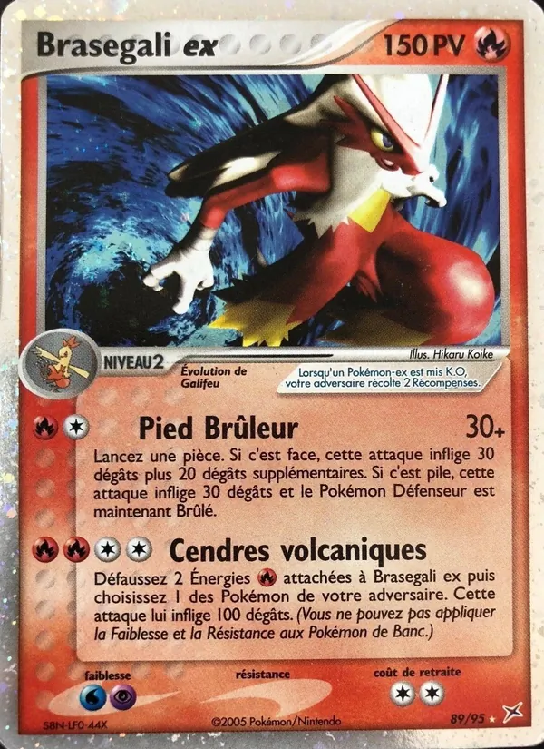 Brasegali ex EX Team Magma vs Team Aqua 89/95