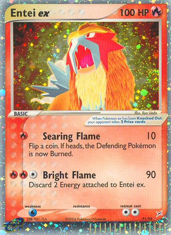 Entei-ex EX Team Magma vs Team Aqua 91/95