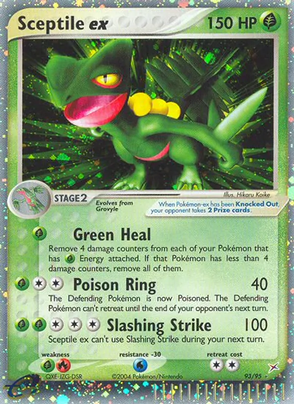 Sceptile ex Team Magma vs Team Aqua 93/95