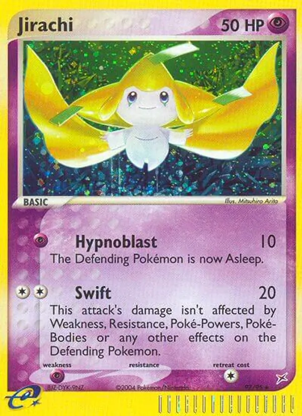Jirachi EX Team Magma vs Team Aqua 97/95