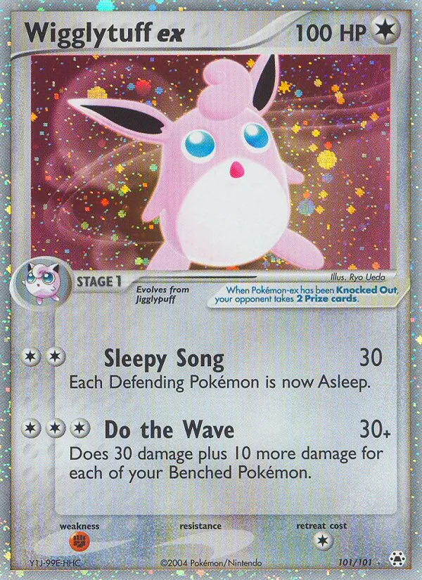 Wigglytuff ex Hidden Legends 101/101