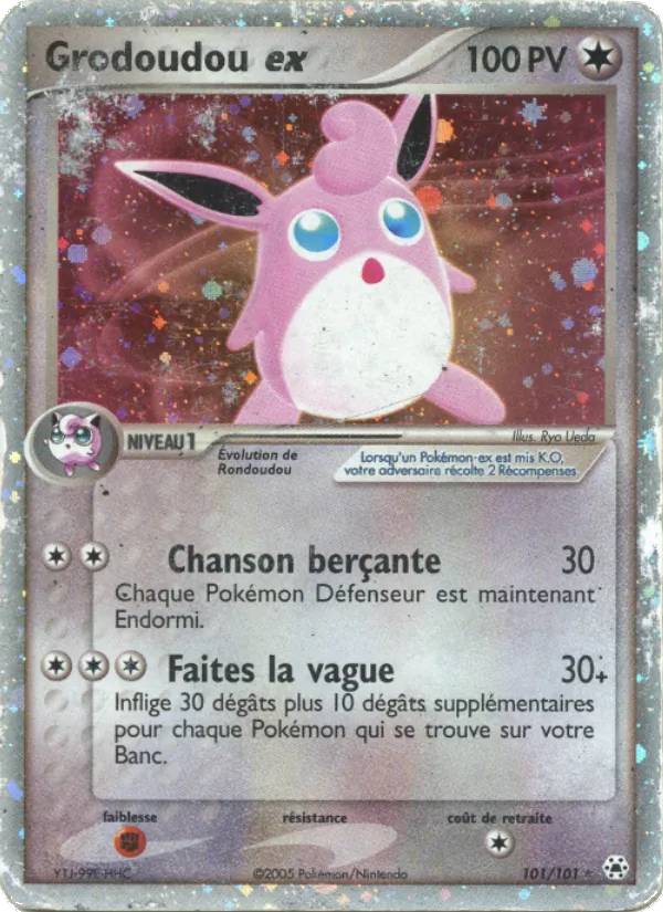 Grodoudou ex EX Légendes Oubliées 101/101