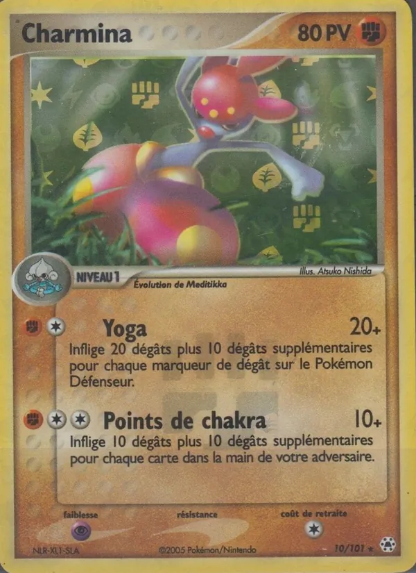 Charmina EX Légendes Oubliées 10/101