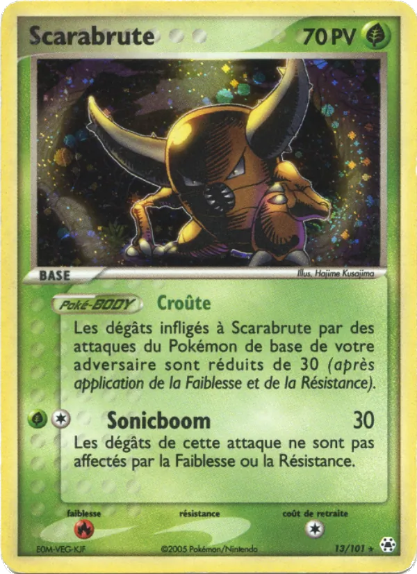 Scarabrute EX Légendes Oubliées 13/101