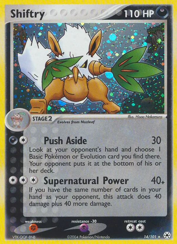 Shiftry Hidden Legends 14/101
