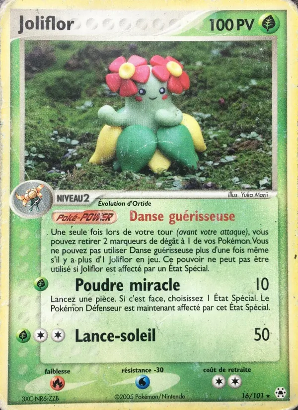 Joliflor EX Légendes Oubliées 16/101