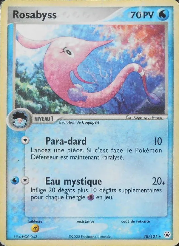 Rosabyss EX Légendes Oubliées 18/101