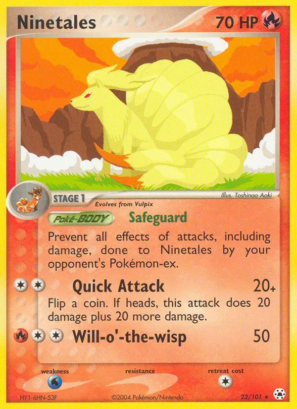 Ninetales Hidden Legends 22/101