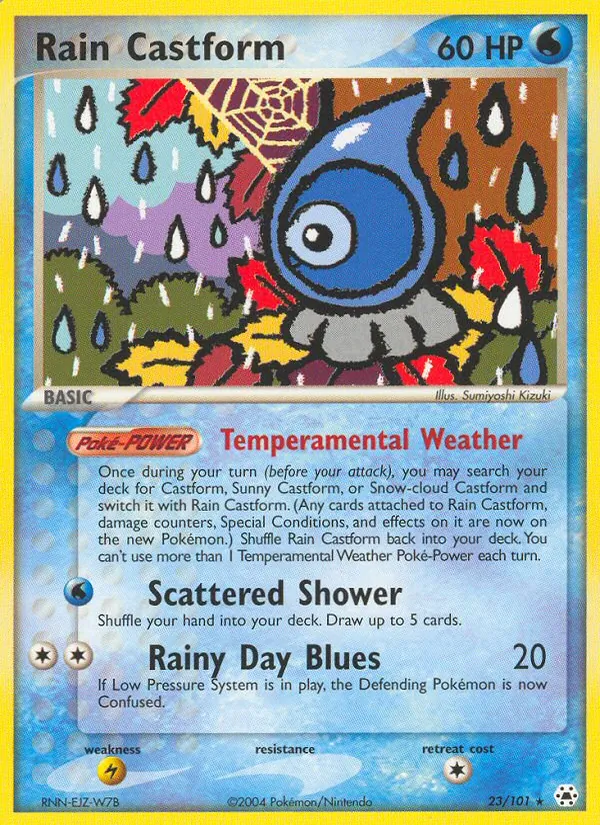 Rain Castform Hidden Legends 23/101