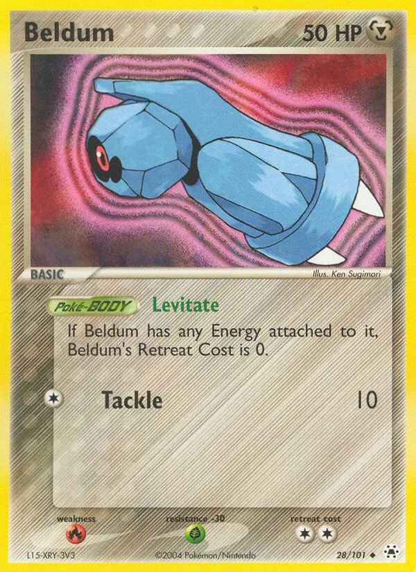 Beldum Hidden Legends 28/101