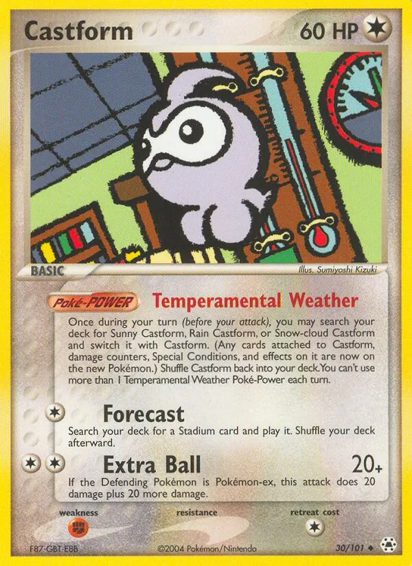 Castform Hidden Legends 30/101