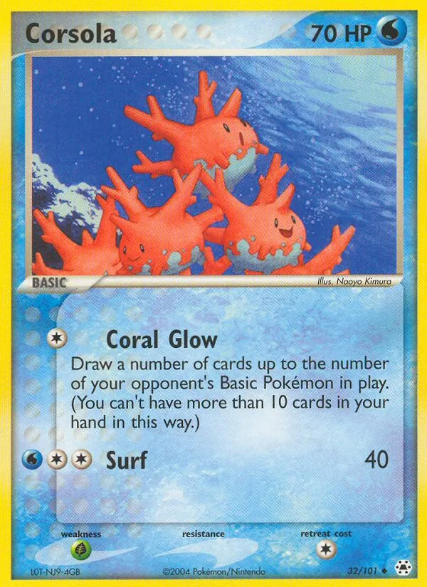 Corsola Hidden Legends 32/101